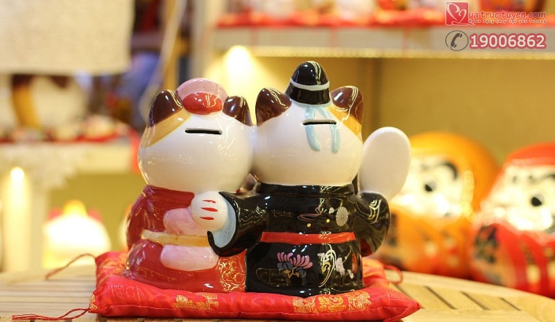 Đằng sau cặp mèo thần tài có thiết kế lỗ hổng bỏ tiền tiết kiệm tiện lợi meo-than-tai-phu-the-hanh-phuc 3