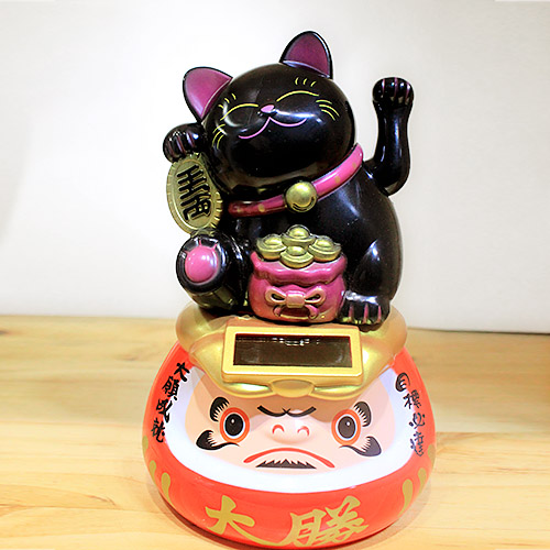 Mèo thần tài daruma để bàn làm việc