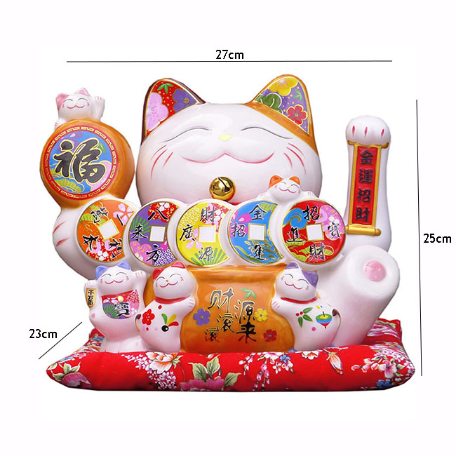 Mèo vẫy tay-Khai vận tài lộc