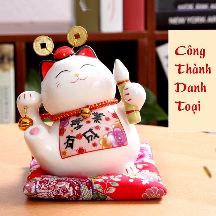 Mèo thần tài Vạn Sự Hanh Thông