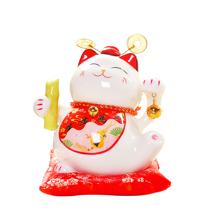 Mèo thần tài Vạn Sự Hanh Thông