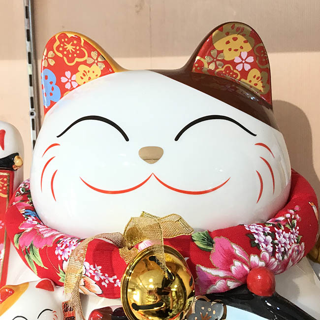 Mèo vẫy tay - Kim vận chiêu lộc 32cm