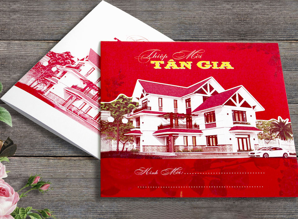 thiệp mời tân gia đẹp