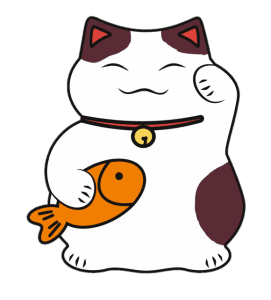 minh họa của Maroki neko với cá chép