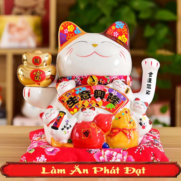 Mèo vẫy tay làm ăn phát tài size nhỏ