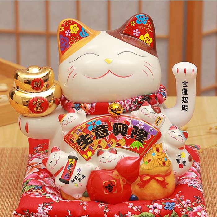 Mèo vẫy tay làm ăn phát tài size nhỏ