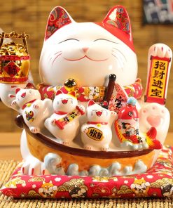 Mèo tay vẫy Kinh Doanh Đắc Lợi