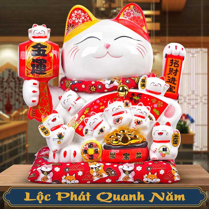 Mèo vẫy tay Lộc Phát Quanh Năm
