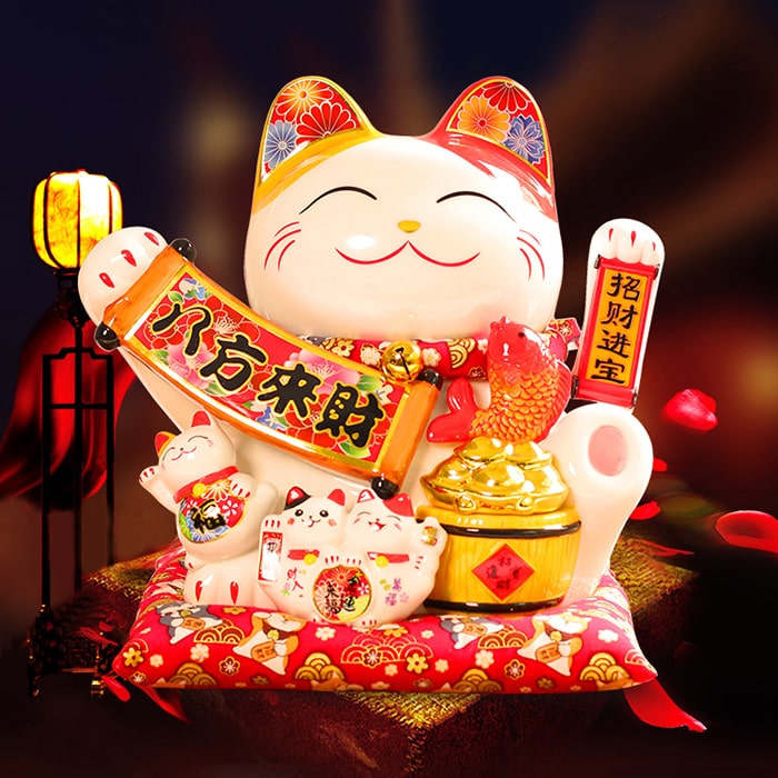 Mèo tay vẫy Phú Quý Vô Biên