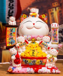 Mèo vẫy tay Đa tài đa lộc Đa phú quý
