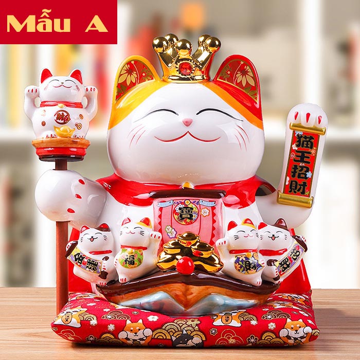Mèo vẫy tay tài lộc sung túc