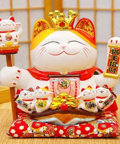 Mèo vẫy tay tài lộc sung túc