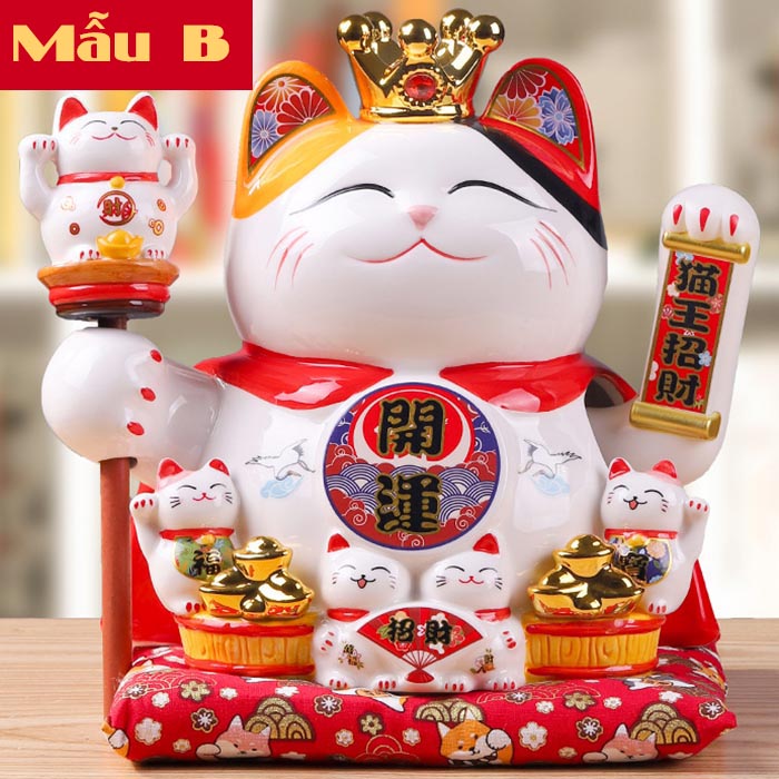 Mèo vẫy tay tài lộc sung túc