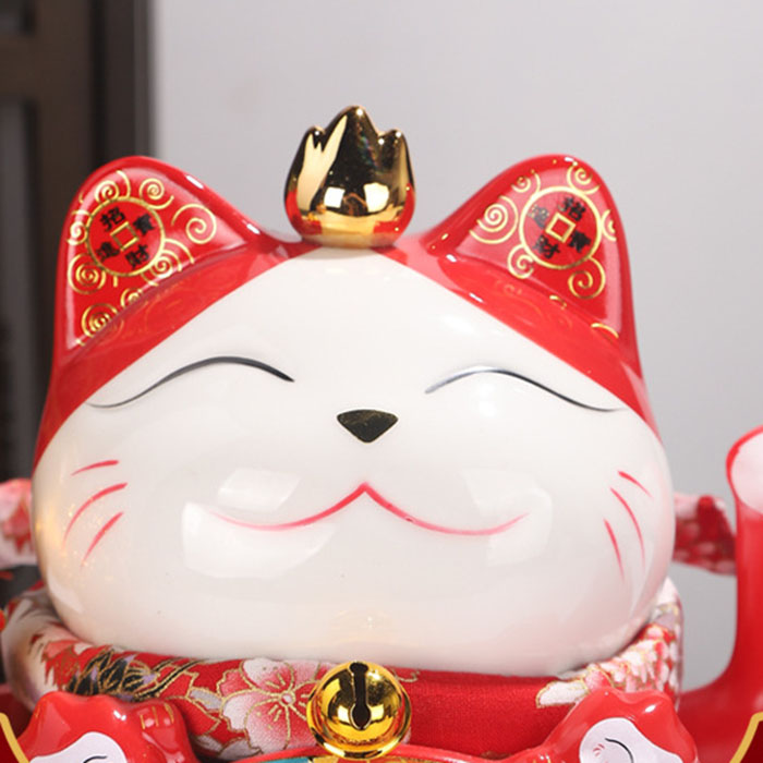 Mèo vẫy tay lửa Chiêu Tài Vượng Lộc 