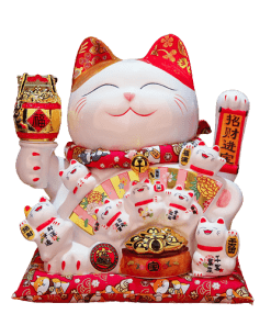Mèo tay vẫy Phú Quý Viên Mãn-25cm