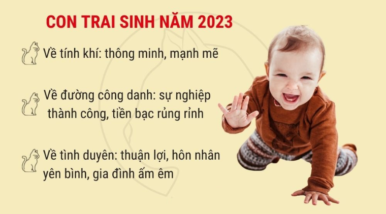 Sinh con năm Quý Mão 2023 có tốt không?