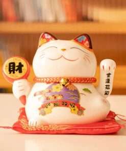 Mèo vẫy tay 12cm - Đa tài lợi tiến