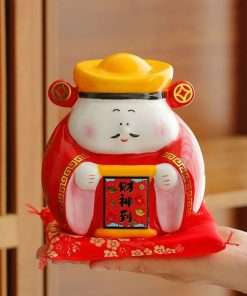 Tượng Thần Tài Phú Quý 12cm