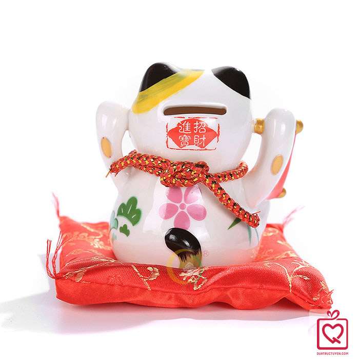 Mèo thần tài Khai vận đón lộc - 11cm