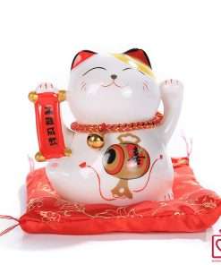 Mèo thần tài Khai vận đón lộc - 11cm