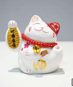 Mèo thần tài Tài Lộc - 10cm