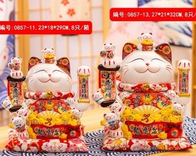 Quà khai trương công ty: mèo vẫy tay Kinh doanh đại bùng nổ
