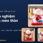 Kinh nghiệm mua mèo thần tài: checklist chất liệu, men, máy vẫy và nguồn điện