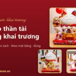Mèo thần tài tặng khai trương: chọn mẫu theo ngân sách và mặt bằng cửa hàng
