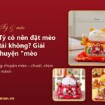 Tuổi Tý có nên đặt mèo thần tài không? Giải đáp chuyện "mèo – chuột" và cách chọn