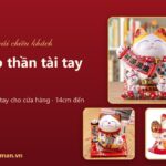Mèo thần tài tay trái: ý nghĩa chiêu khách và các mẫu vẫy tay cho cửa hàng