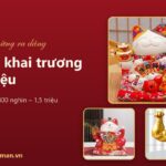 Quà khai trương 1 triệu: chọn gì để sang, đúng ý và bày được lâu?